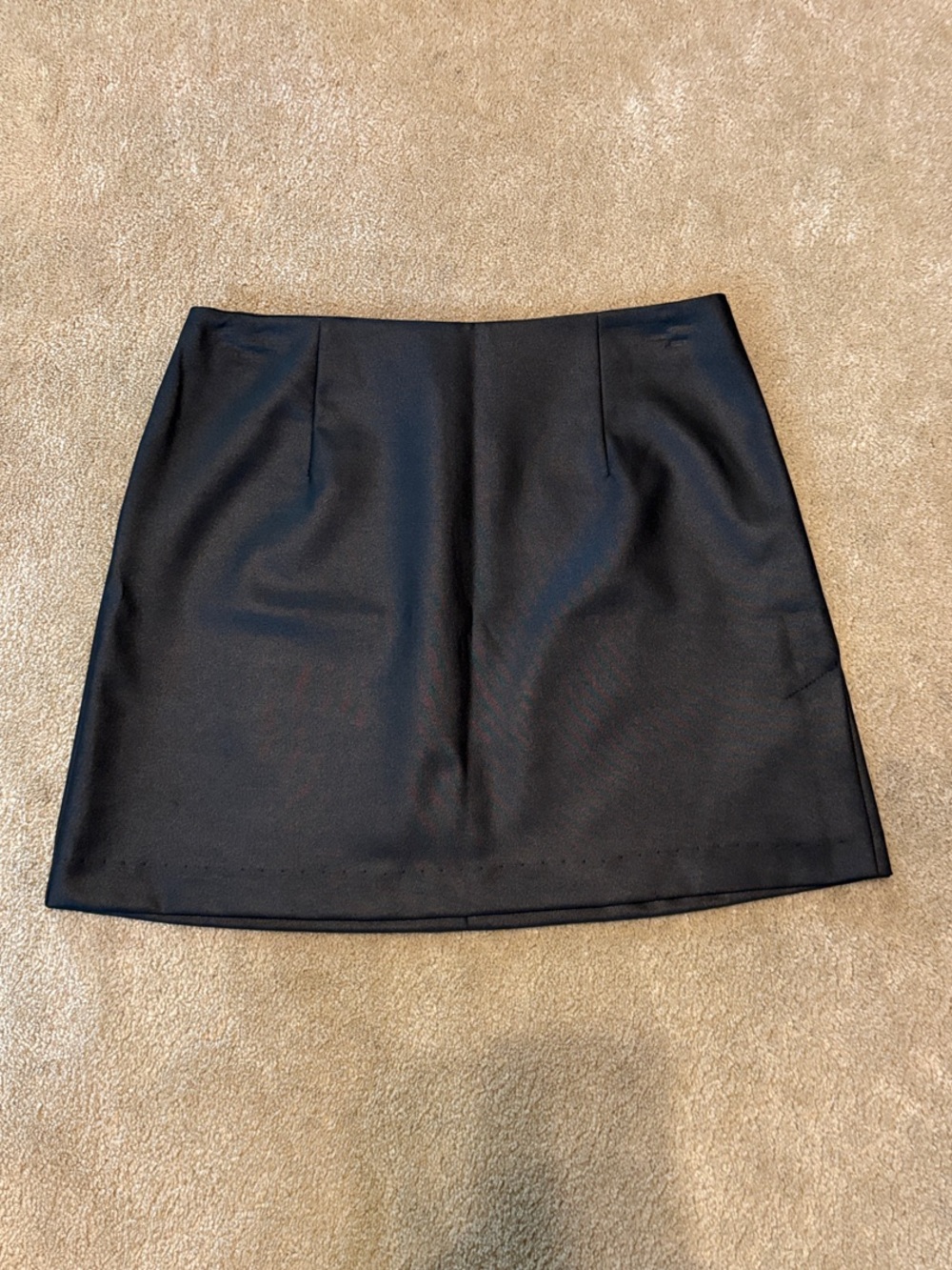 Vintage A Byer Classic Black Women's Mini Skirt